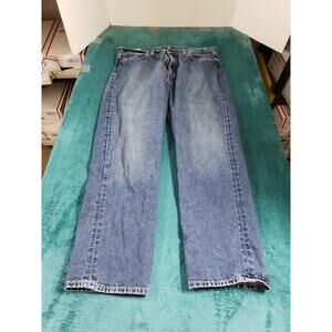 Polo Ralph Lauren Jeans Size 34x30 Mens Blue Pants Baggy Cortland 300 Straight